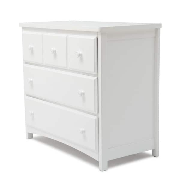 Shop Delta Children 3 Drawer Dresser Overstock 10568862 Cream