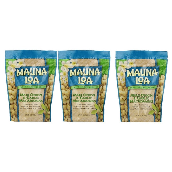 Mauna Loa Maui Onion and Garlic Macadamia Nuts - Free Shipping Today ...