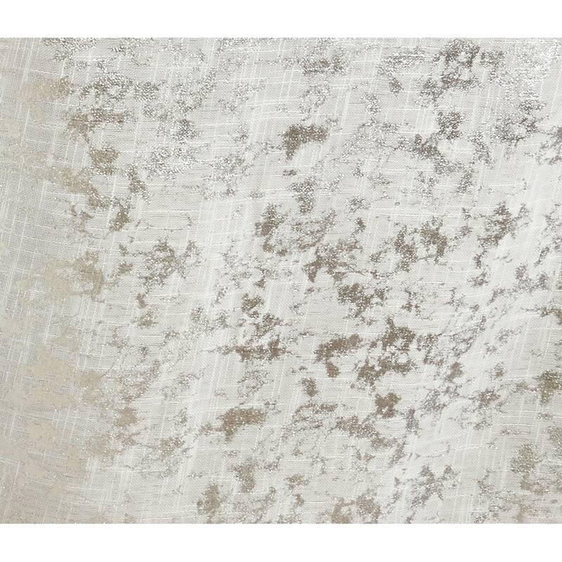 Abstract Brushed Foil Design Tablecloth - 52 x 52