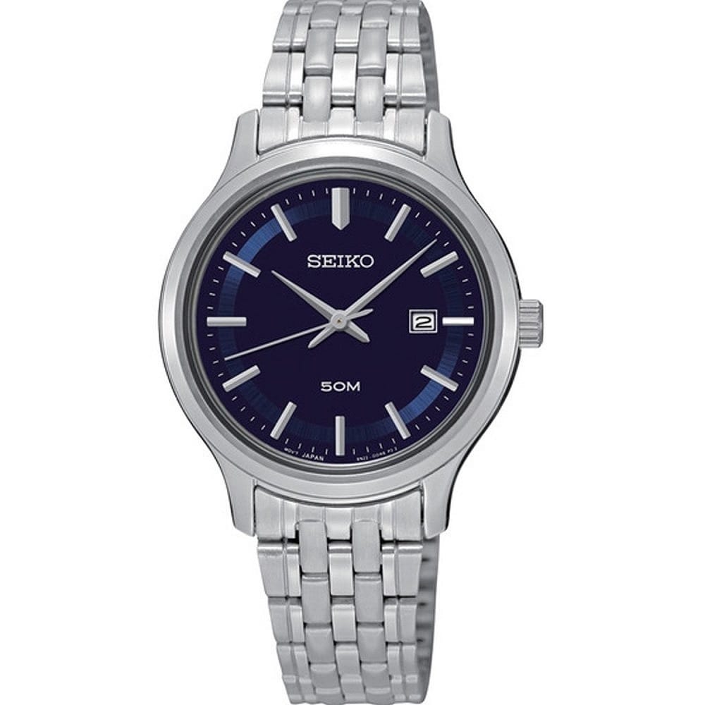 seiko navy blue watch