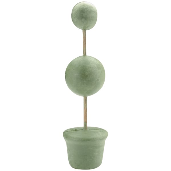Topiary Forms Bulk 2in And 3in Balls 3in Base 14in TallGreen 