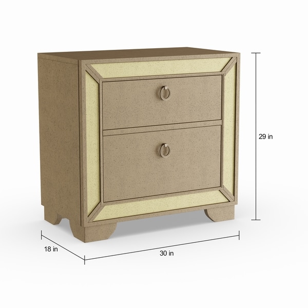 champagne color nightstand