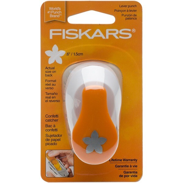 Small Lever PunchFlower, .75in. Opens flyout.