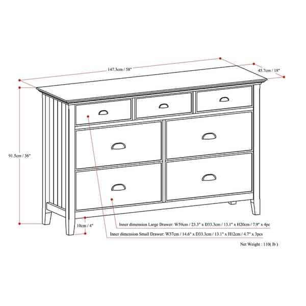 Shop Wyndenhall Normandy Solid Wood 58 Inch Wide Rustic Bedroom