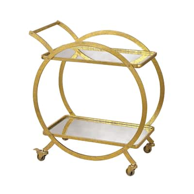 Sterling Ring Bar Cart