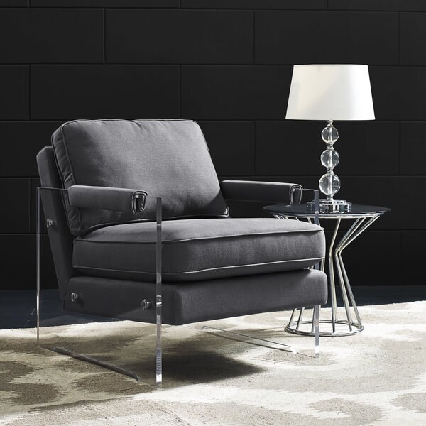 serena floating lucite chair - free shipping today - overstock serena floating lucite chair - free shipping today - overstock