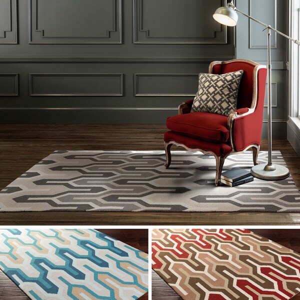 HandTufted Antonio Wool Rug (9' x 13') Free Shipping Today