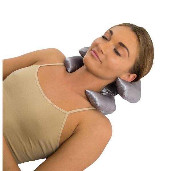 Shop Satin Mocha Anti Wrinkle Face Key Pillow Satin Mocha Free