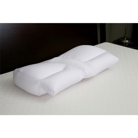 Arm Tunnel Microbeads Clouds Pillow - White