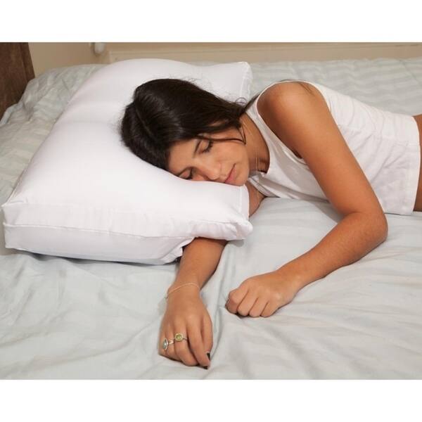 Shop Arm Tunnel Microbeads Clouds Pillow White On Sale Free