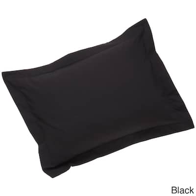 Cotton Rich 200 Thread Count Tailored Standard Shams with 2-inch Flange (Pack of 2)