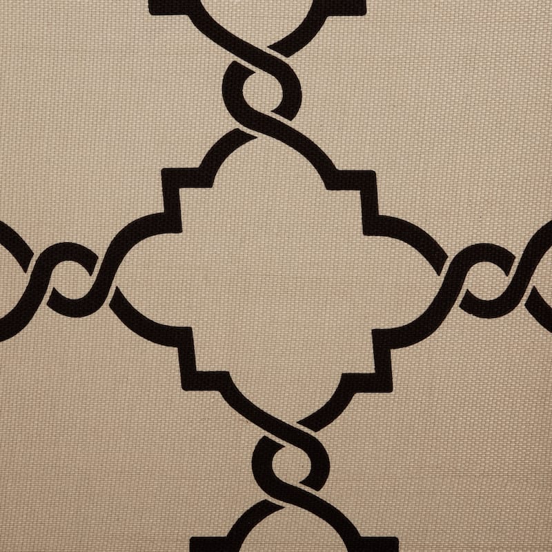 Madison Park Westmont Fretwork Print Patio Single Window Panel - 100"w x 84"l