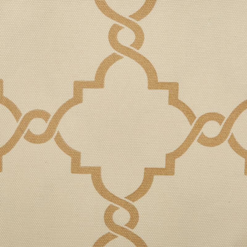 Madison Park Westmont Fretwork Print Grommet Window Valance - 50x18"