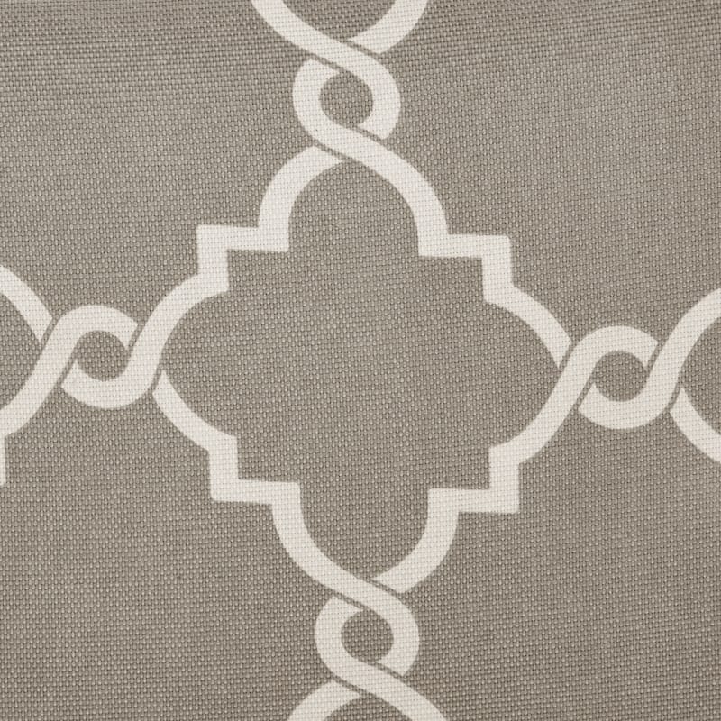 Madison Park Westmont Fretwork Print Grommet Window Valance - 50x18"