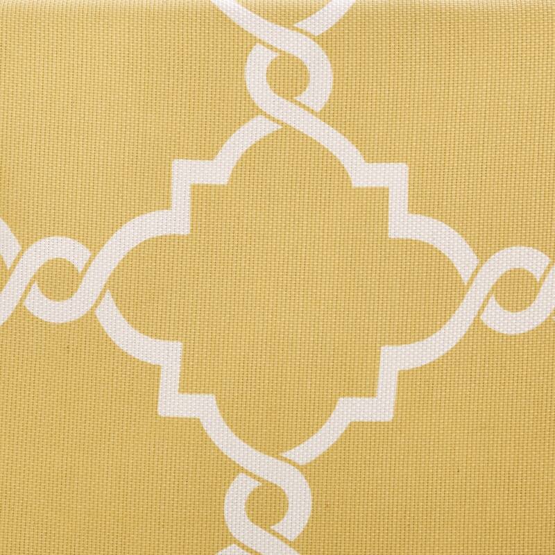 Madison Park Westmont Fretwork Print Grommet Window Valance - 50x18"