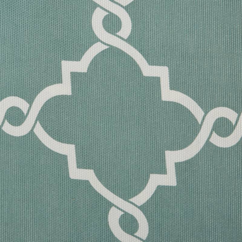 Madison Park Westmont Fretwork Print Grommet Window Valance - 50x18"