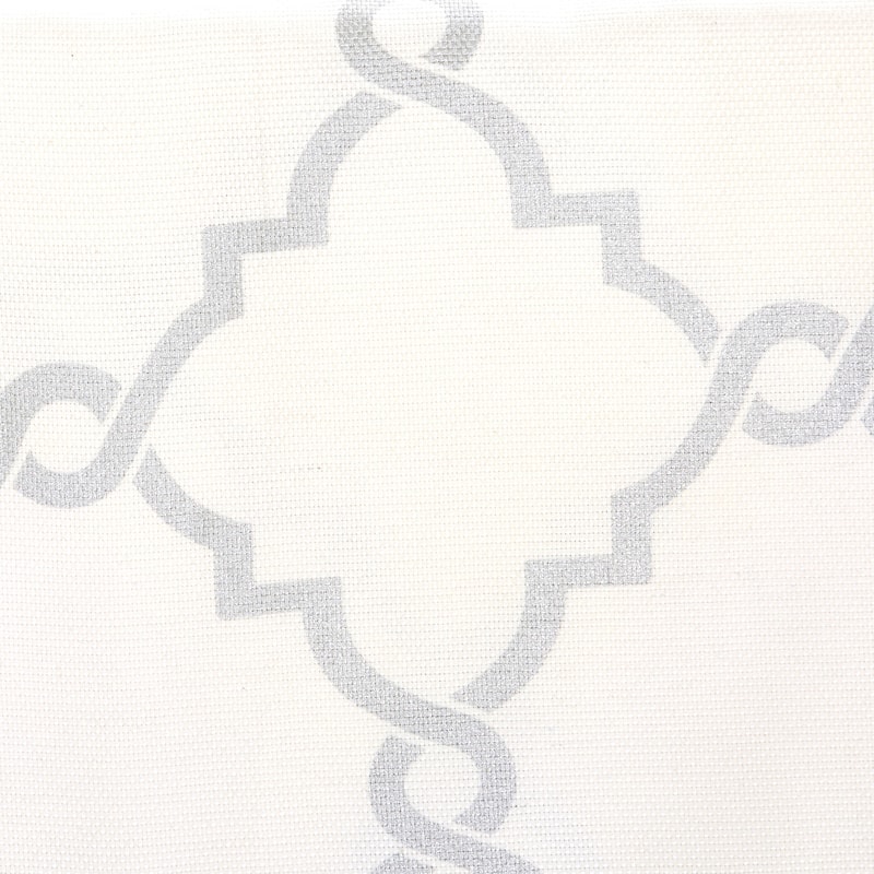 Madison Park Westmont Fretwork Print Grommet Window Valance - 50x18"