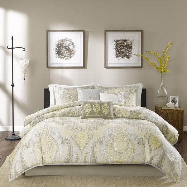 Madison Park Yasmin 7-Piece Cotton Comforter Set ...