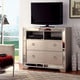 preview thumbnail 2 of 2, Furniture of America Gevi Modern 46-inch Silver Solid Wood Media Chest