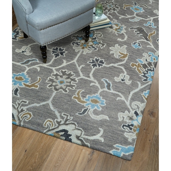 Christopher Ziegler Grey Hand-Tufted Rug (5' x 7'9")