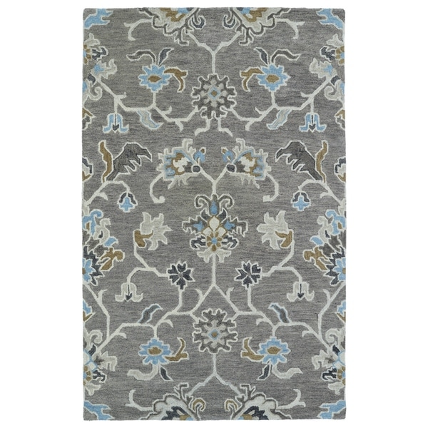 Shop Christopher Ziegler Grey HandTufted Rug 9' x 12' On Sale