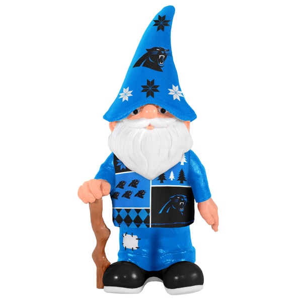Forever Collectibles Carolina Panthers Real Ugly Sweater Gnome