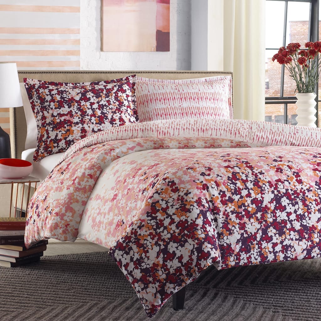 City Scene Forget Me Not Duvet Cover Set