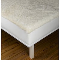 Shop Full-Sized Lambswool Mattress Pad - On Sale - Free ...