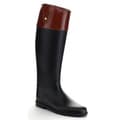 two tone over the knee boots