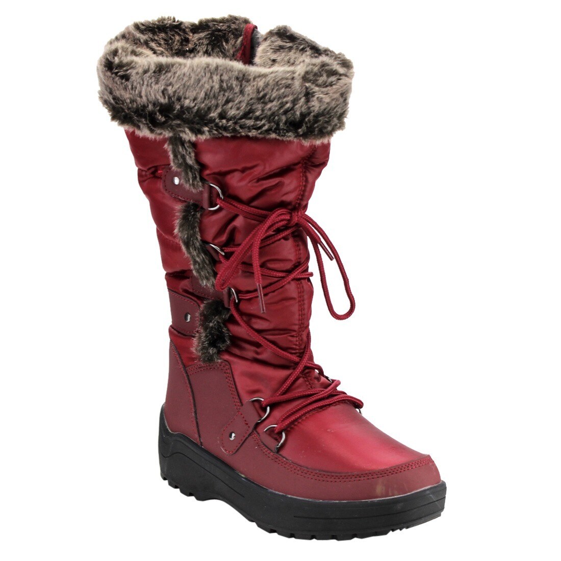 Women's Buckle Faux Fur Fashion Comfort Warm Snow Boots Women's Buckle Faux Fur Fashion Comfort Warm Snow Boots