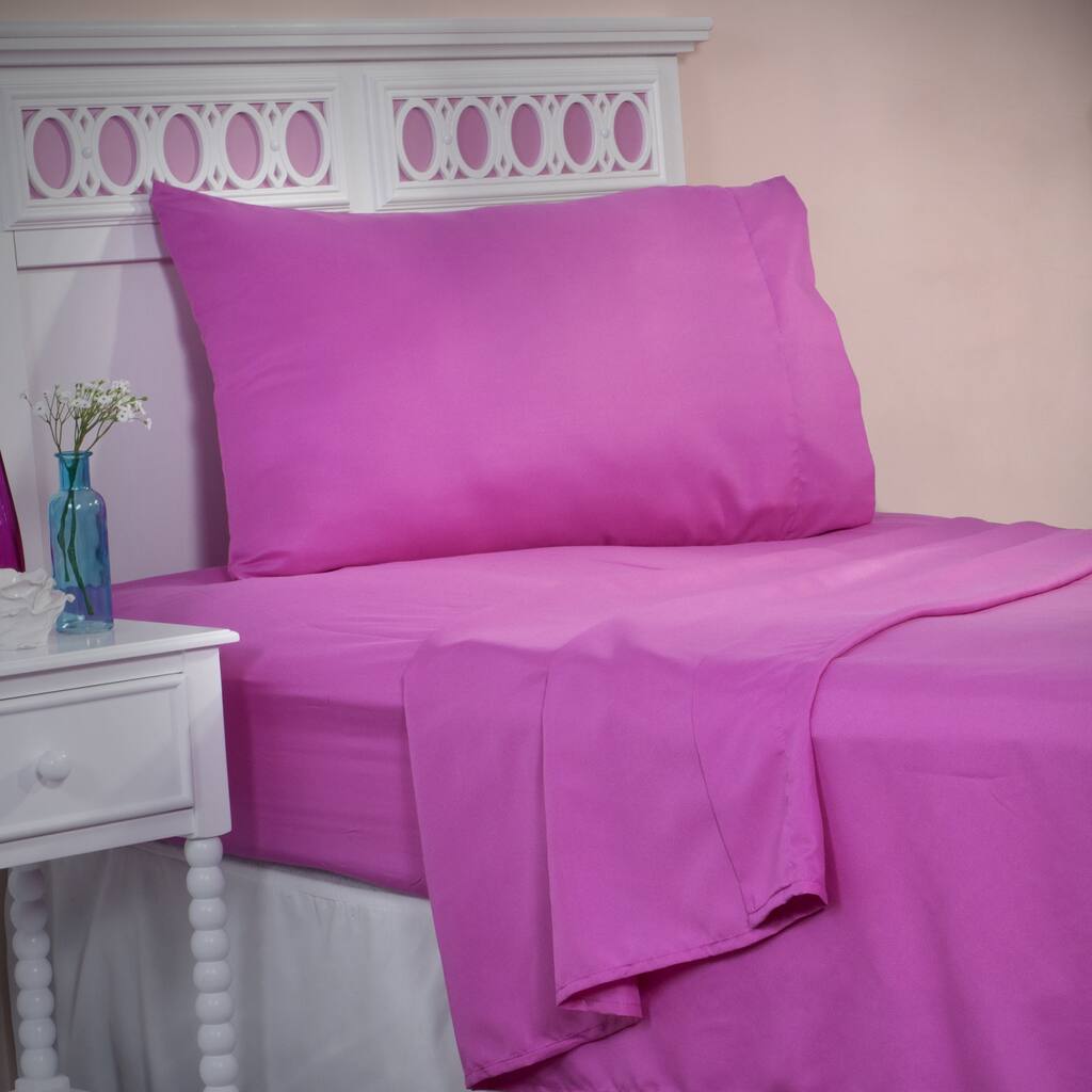 Winsor Home Series 1200 Bed Sheet Set Twin XL - Pink