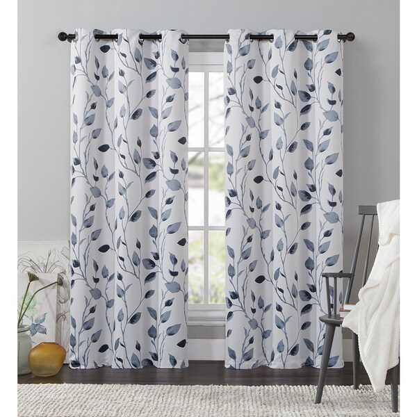 VCNY Paige 84-Inch Blackout Curtain Panel - 42 x 84 - Overstock - 10577667