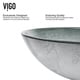 preview thumbnail 7 of 11, VIGO Giovanni 17"L x 17"W Glass Vessel Sink and Duris 12"H Faucet Set