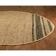 preview thumbnail 18 of 17, Tan Matador Leather Chindi Rug