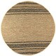 preview thumbnail 19 of 17, Tan Matador Leather Chindi Rug