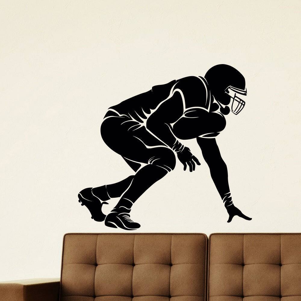 Football Vinyl Wall Art Decal Sticker