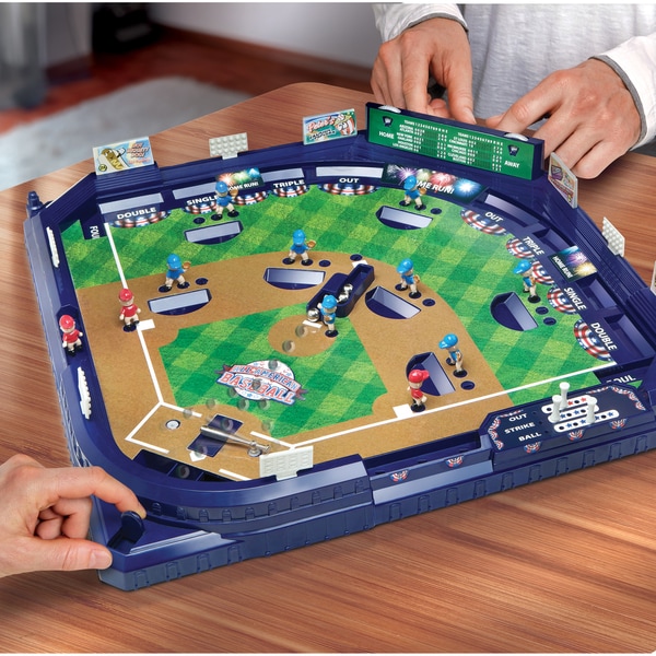 sharper image perfect pitch tabletop baseball game