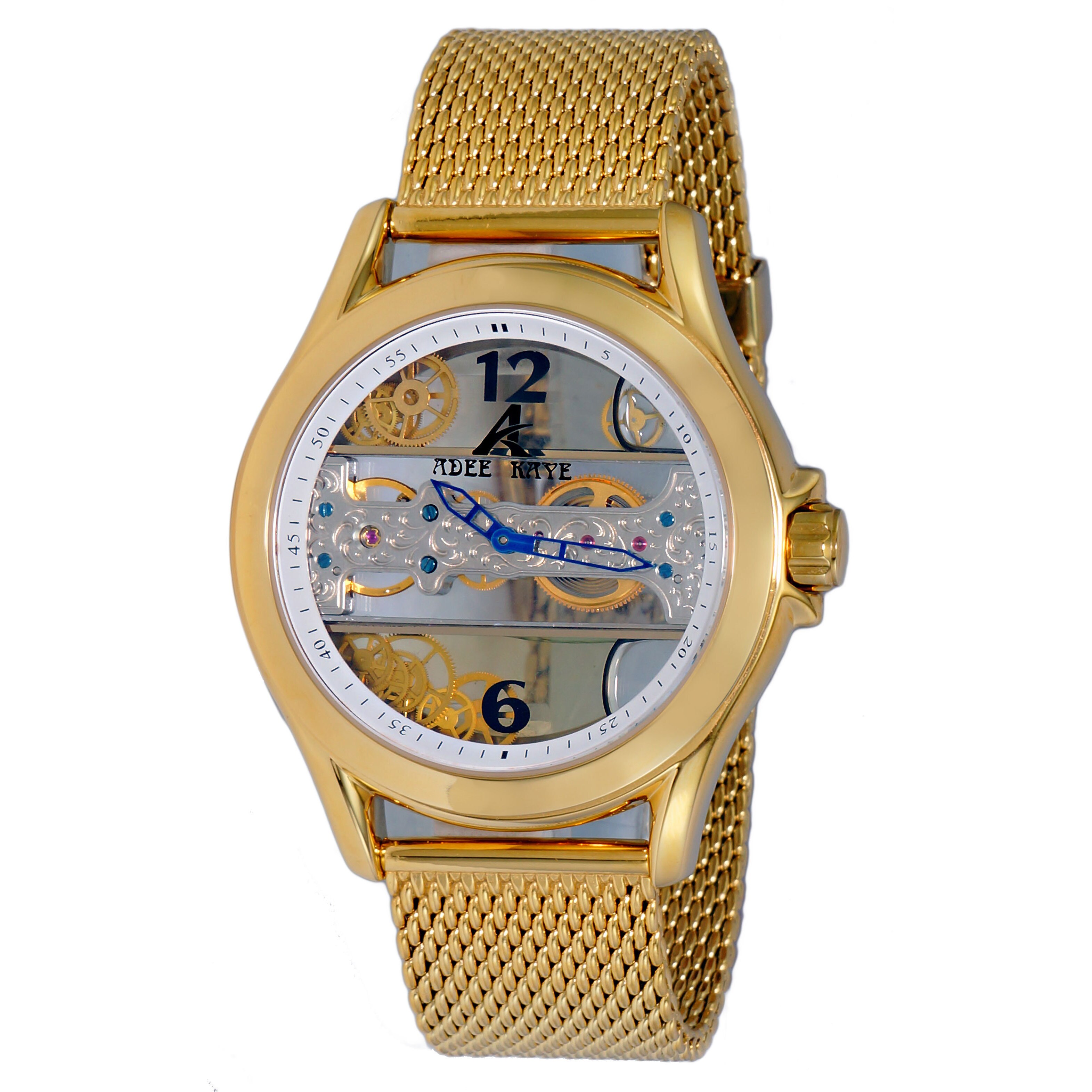 adee kaye skeleton watch
