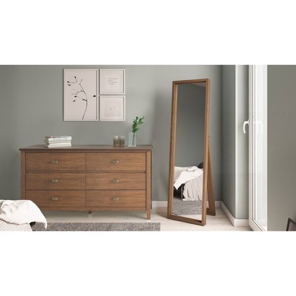 Wyndenhall Stratford Solid Wood 60 Inch Wide Contemporary Bedroom Dresser And Media Cabinet Overstock 10581757