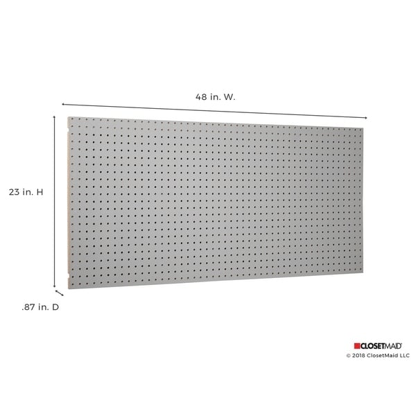 ClosetMaid ProGarage Silver Pegboard Bed Bath & Beyond 10581913
