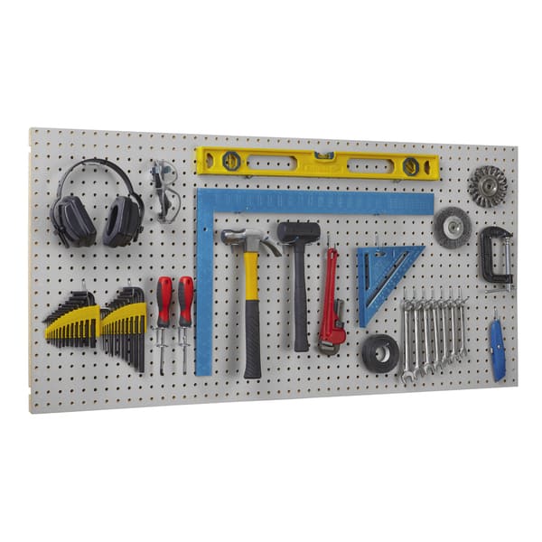 ClosetMaid ProGarage Silver Pegboard Bed Bath & Beyond 10581913