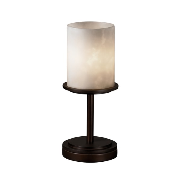 Justice Design Group Clouds Dakota 1 light Dark Bronze Portable