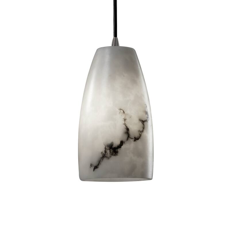 Justice Design LumenAria 1-light Brushed Nickel Pendant