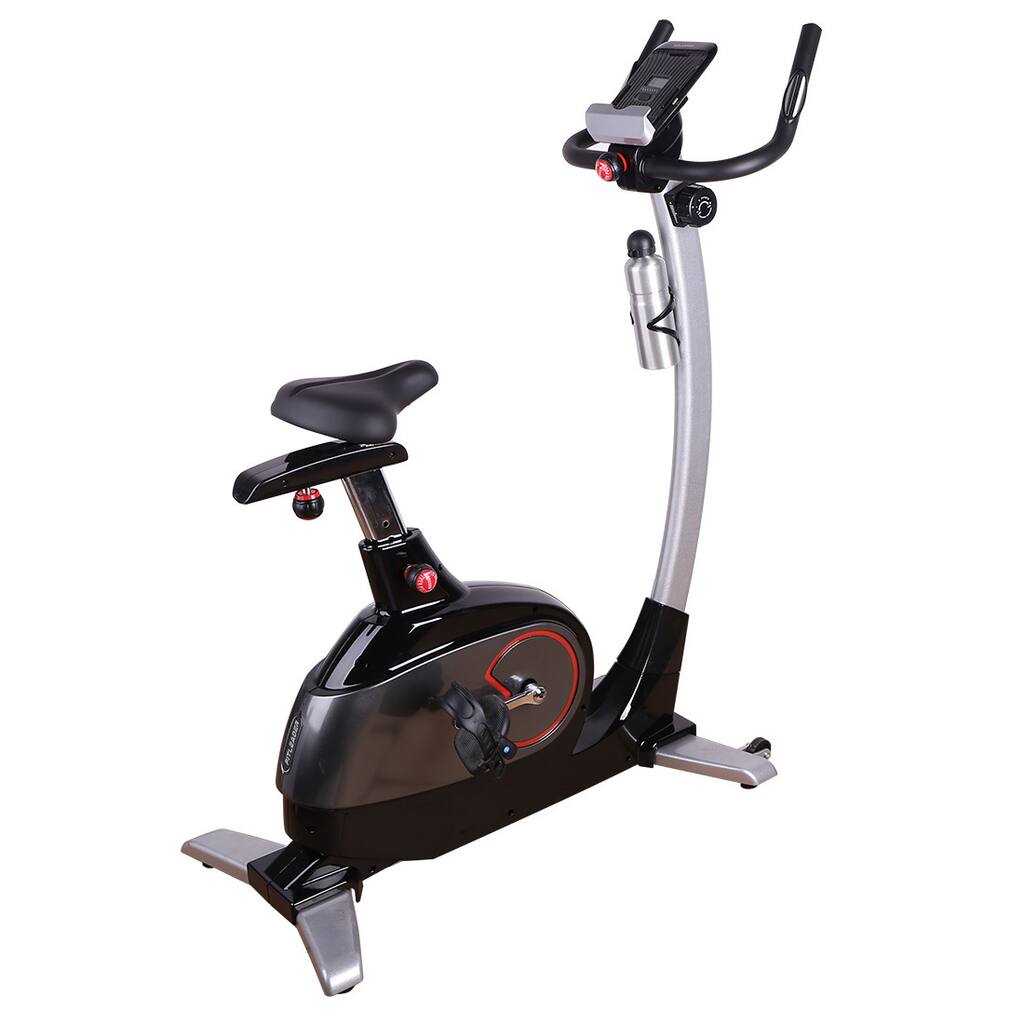 Fitleader Upright Bike Exercise Pro Indoor Cardio Bike Magnetic Resistance Stationary Foldable Cycling