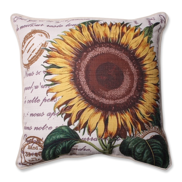 sunflower pillow