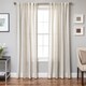 preview thumbnail 3 of 3, Softline Monica Pedersen Pacific Stripe Drapery Linen - 54 x 108 - 108 Inches - Single Panel