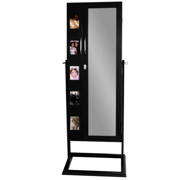 Shop Baxton Studio Vittoria Black Finished Double Door Floor