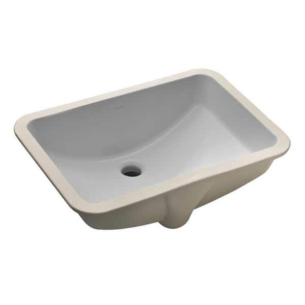 Kohler Ladena® 20-7/8" X 14-3/8" X 8-1/8" Undermount Bathroom Sink Ice ...