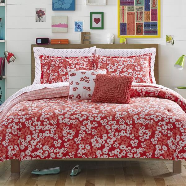 Shop Teen Vogue Daisies 3 Piece Comforter Set Free Shipping