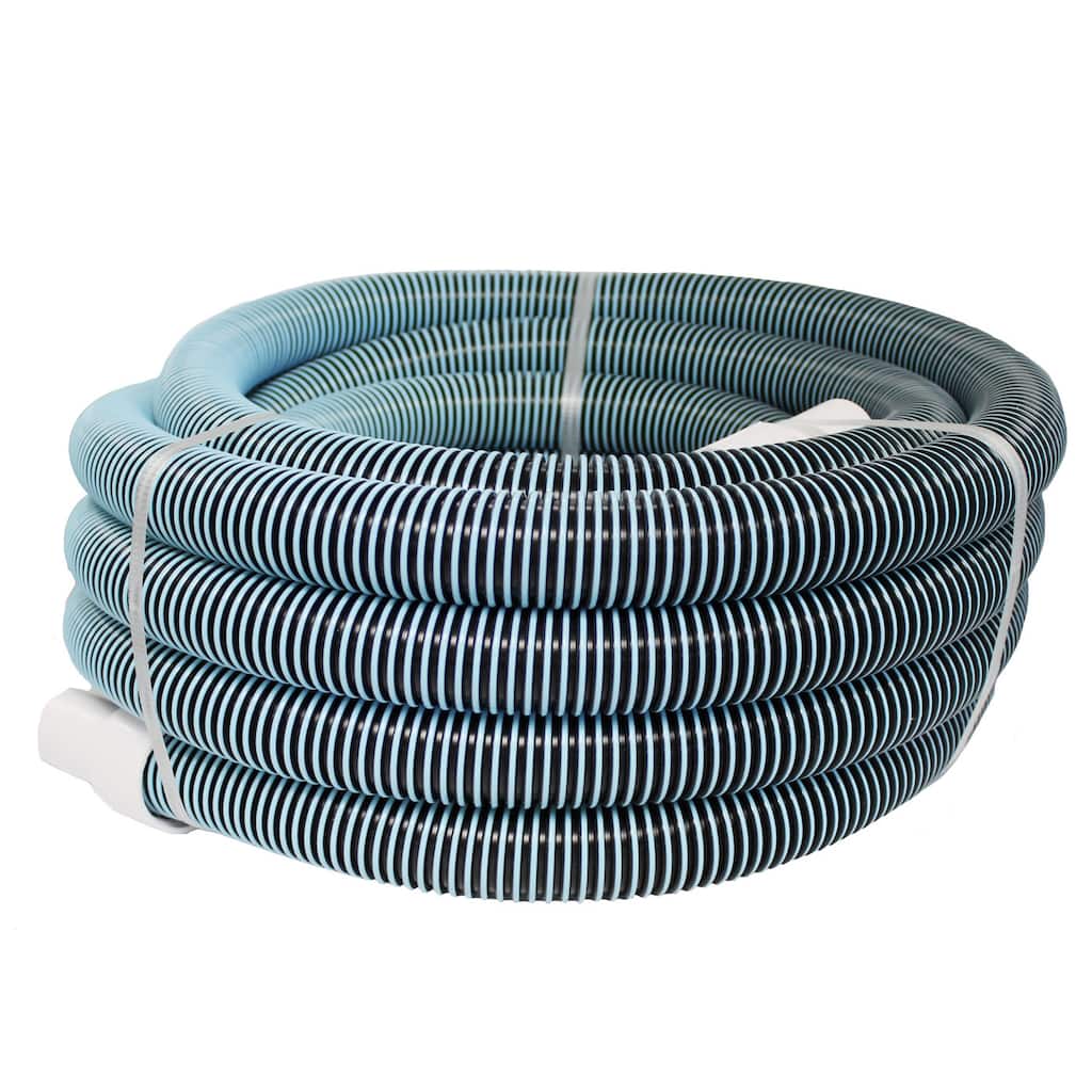 1.5 inch x 40' In-Ground Vacuum Pool Hose Compare to Poolmaster 33440 Classic Collection - Blue